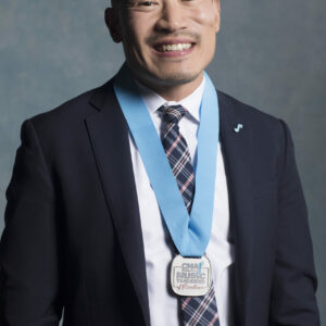 Jared Cassedy with CMA Foundation medal award