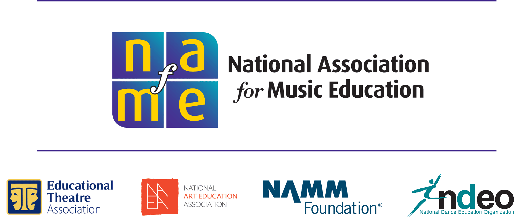 composite logo for Federal Funds Issue Brief with arts organization logos