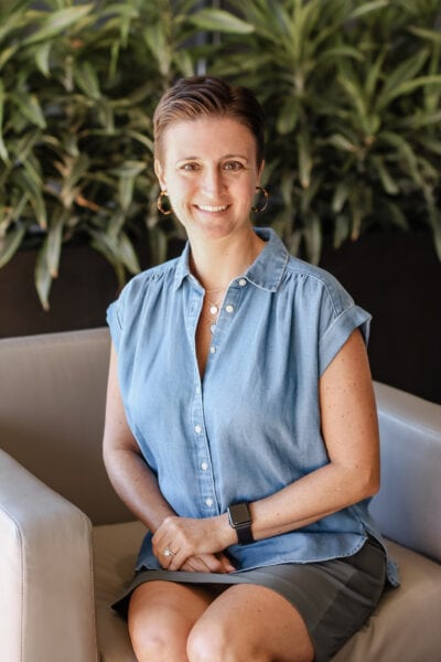Shawna Longo seated