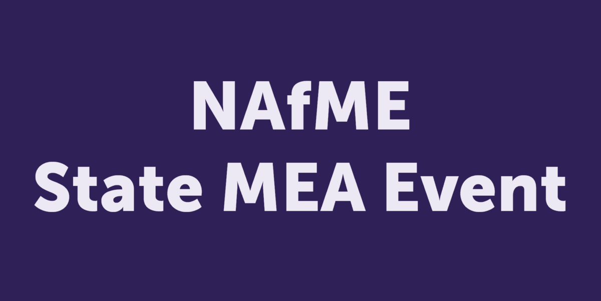NAfME State MEA event